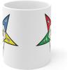 Greekgear Order of the Eastern Star Crest Coffee Mug