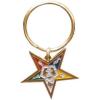 Greekgear Order Of Eastern Star OES Shield Key Chain