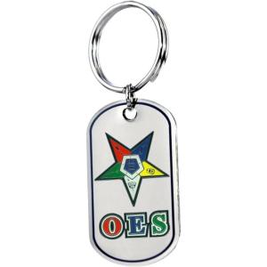 Greekgear OES Order of Eastern Star Reversible Key Chains