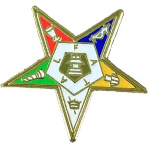 OES Order of Eastern Star Lapel Pin