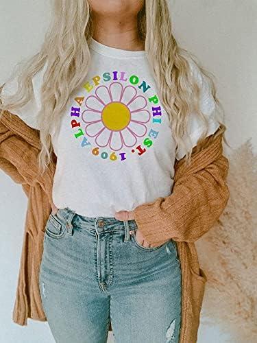 imageAlpha Epsilon Phi Rainbow Daisy Tee