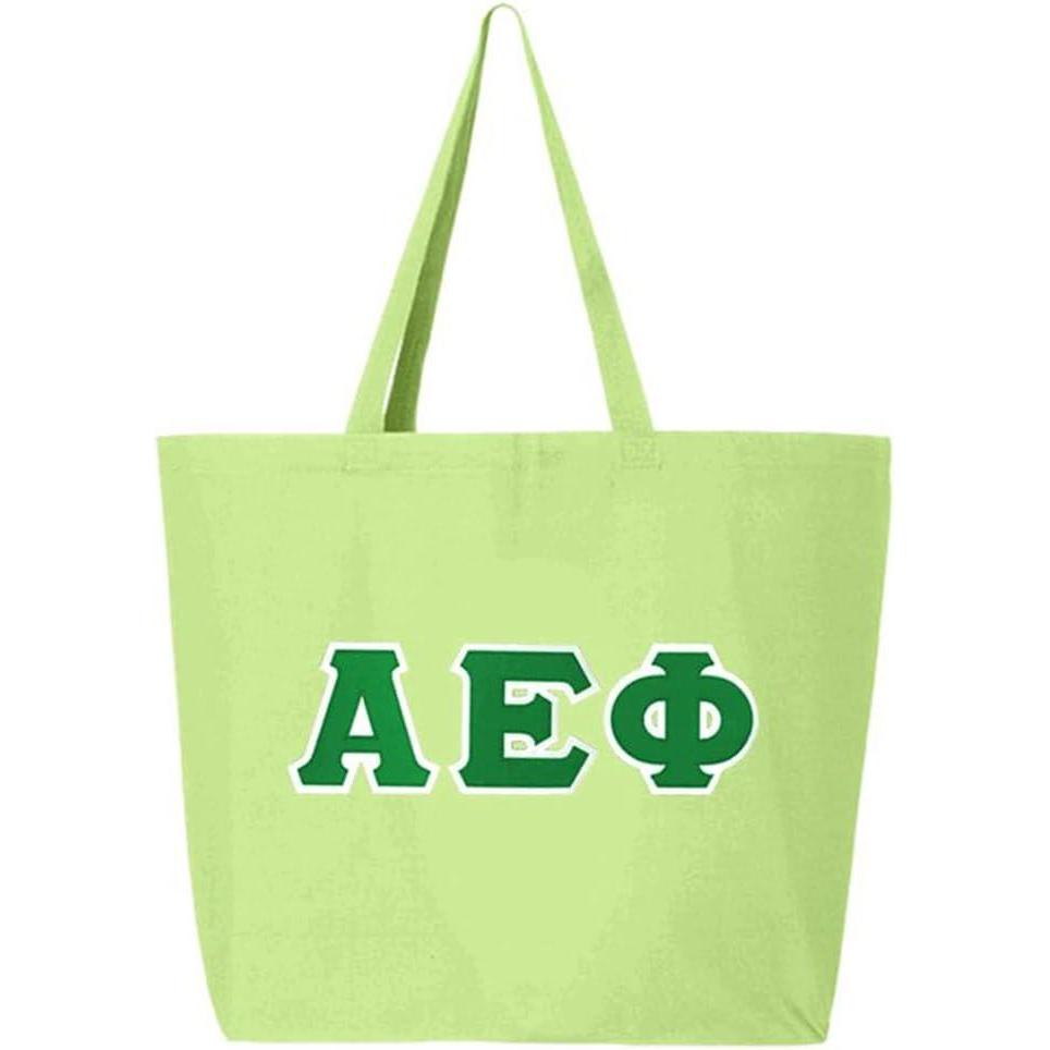 imageAlpha Epsilon Phi Jumbo Canvas Tote