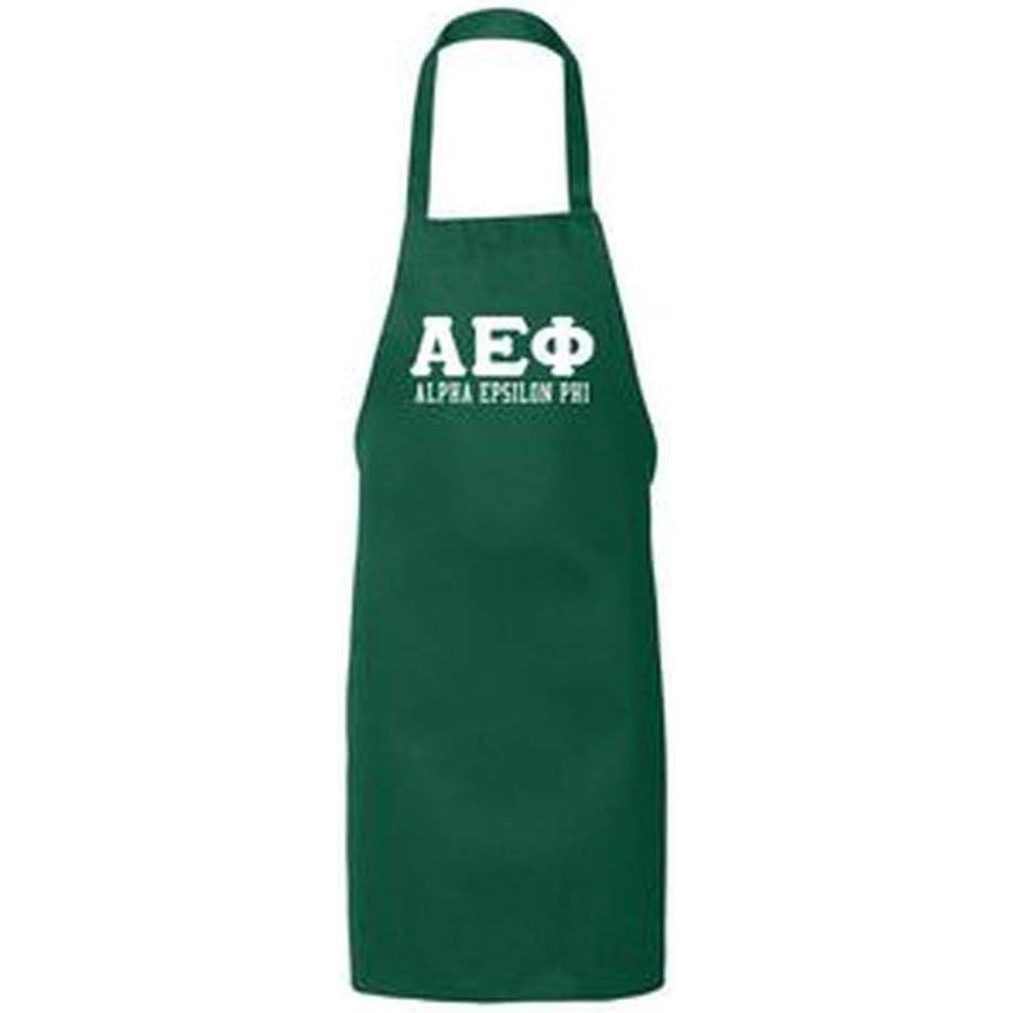 imageAlpha Epsilon Phi Large Apron Forest Green