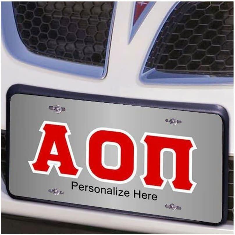 imageAlpha Omicron Pi AOII Lettered License Cover