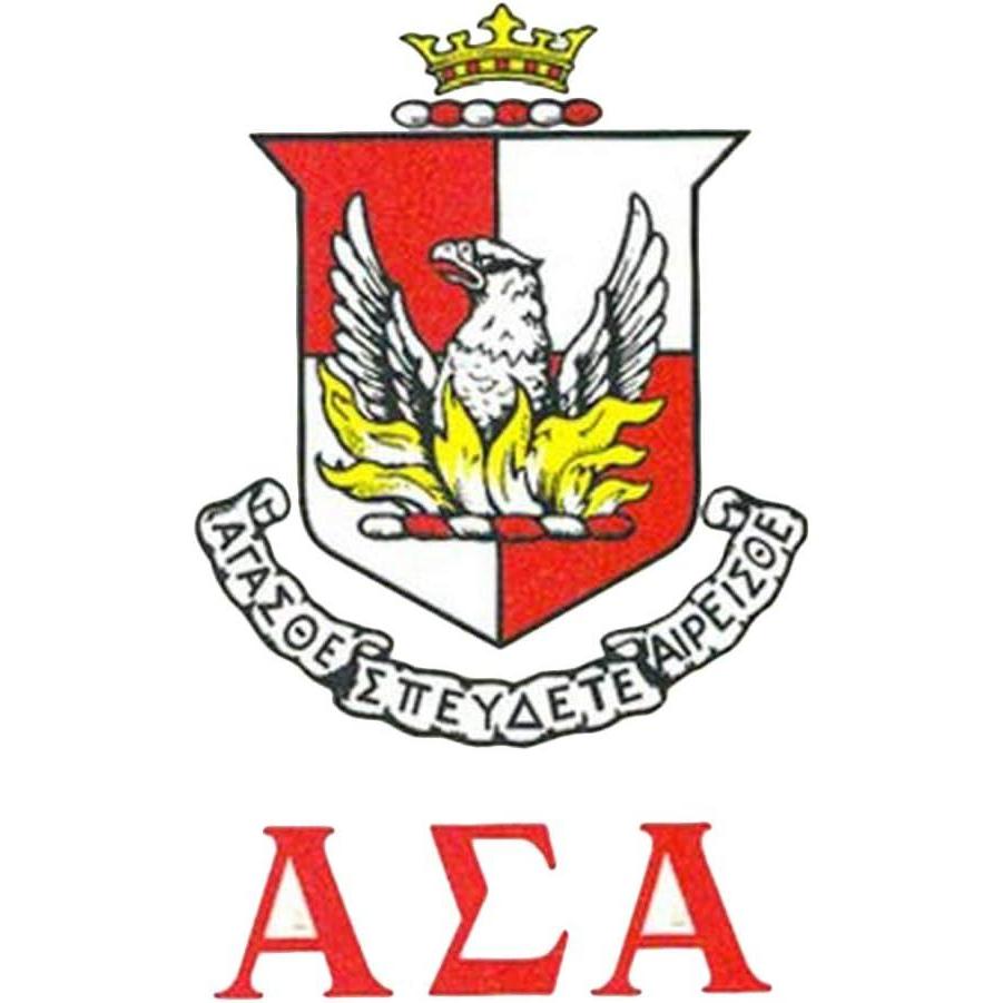 imageAlpha Sigma Alpha ASA Crest Decals