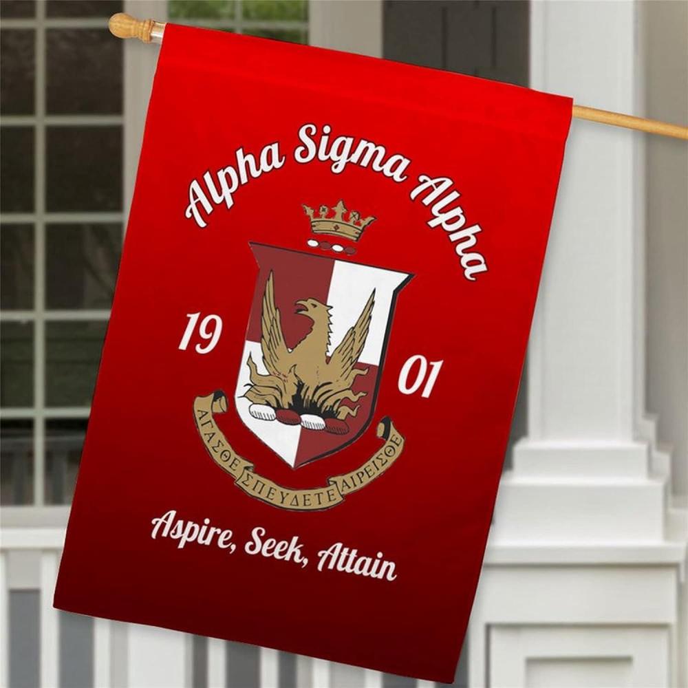 imageAlpha Sigma Alpha ASA House Flag