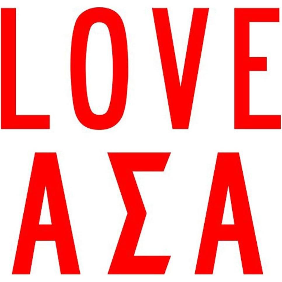imageAlpha Sigma Alpha ASA Sorority Love Sticker