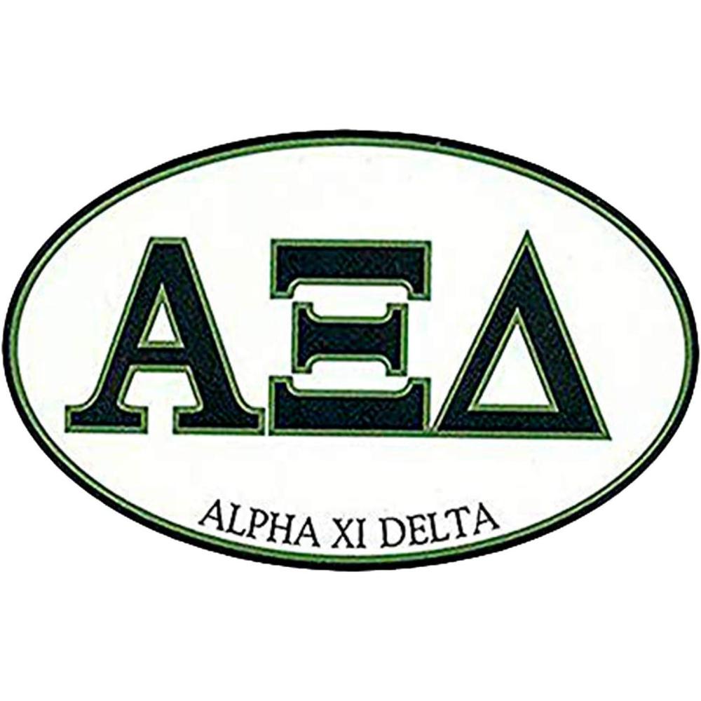 imageAlpha Xi Delta Euro Style Sticker