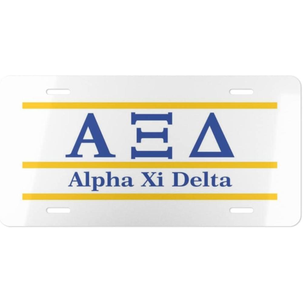 imageAlpha Xi Delta Lettered Lines License Covers