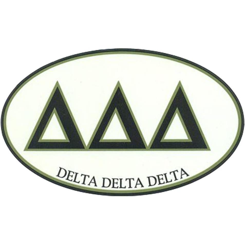 imageDelta Delta Delta Euro Style Sticker