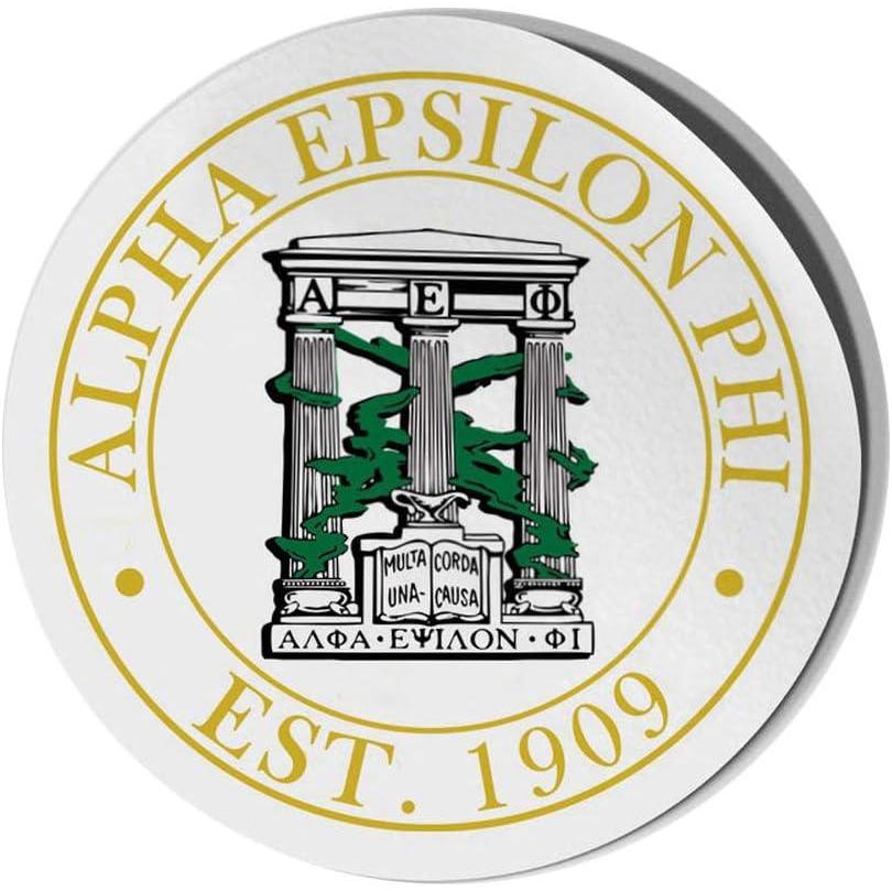 imageGreekgear Alpha Epsilon Phi Circle Crest  Shield Decal