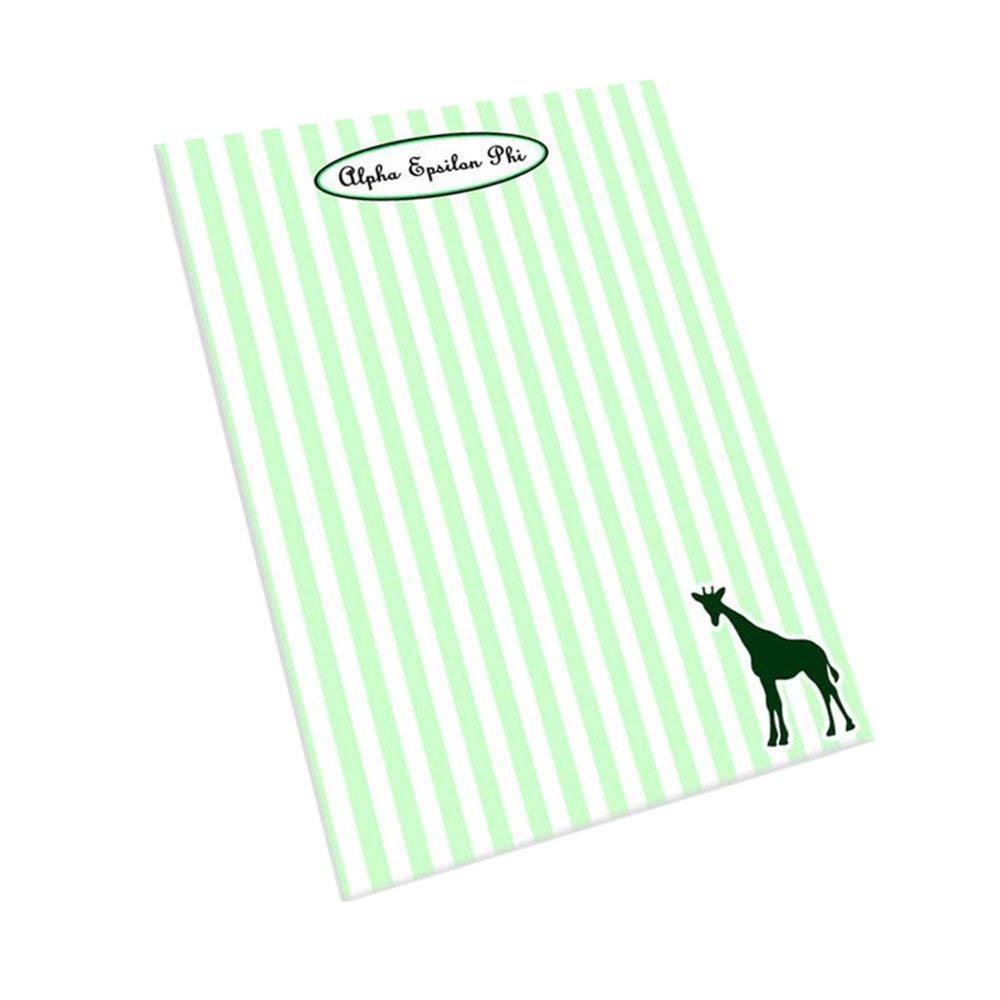 imageGreekgear Alpha Epsilon Phi Mascot Notepad