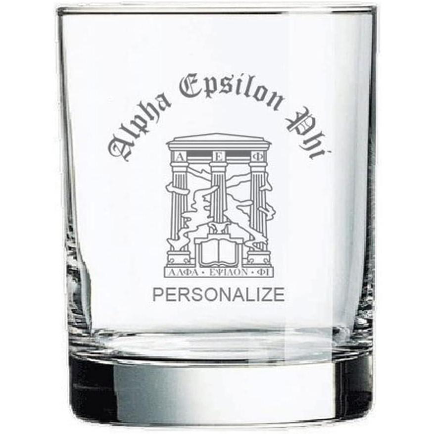 imageGreekgear Alpha Epsilon Phi Old Style Glass Transparent