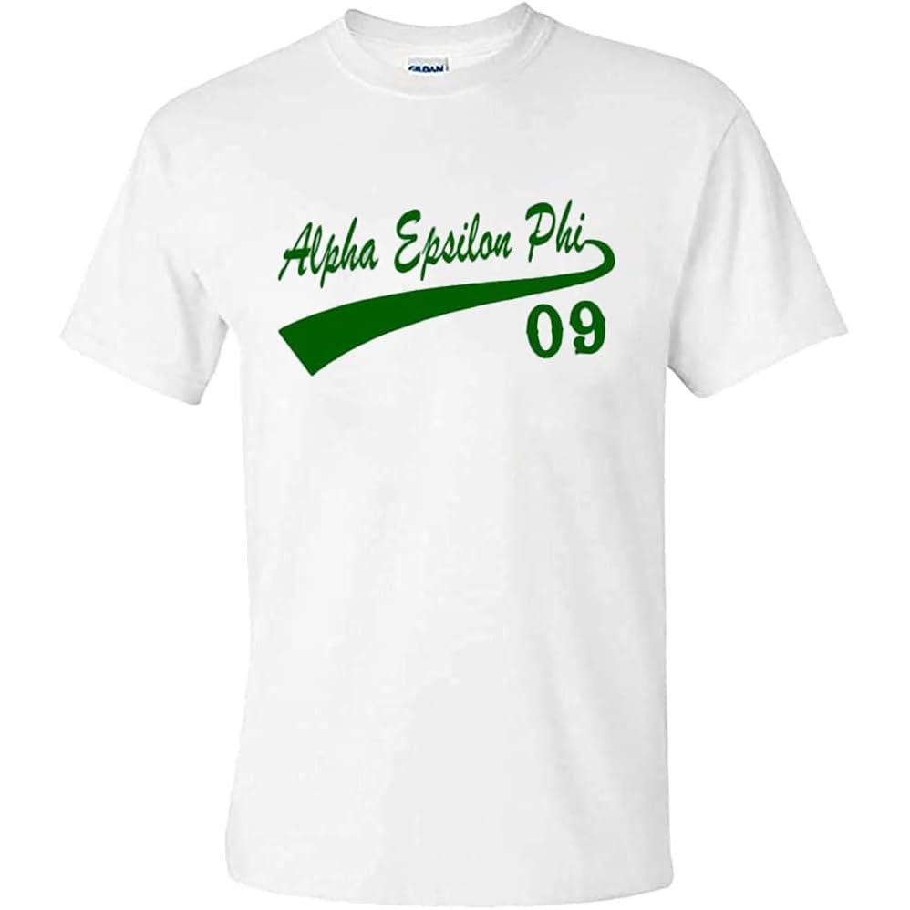 imageGreekgear Alpha Epsilon Phi Tail TShirtsWhite