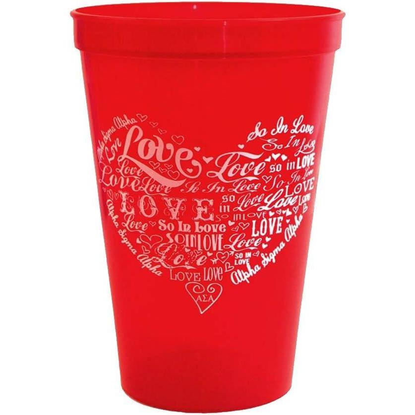 imageGreekgear Alpha Sigma Alpha Giant Plastic Cup