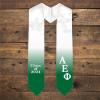 Alpha Epsilon Phi Extra Fancy Classic Greek Graduation Stole