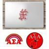 Alpha Sigma Alpha ASA Sorority Sticker Collection