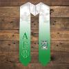 Greekgear Alpha Epsilon Phi Extra Fancy Simple Greek Graduation Stole W Crest