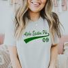 Greekgear Alpha Epsilon Phi Tail T-Shirts(White)