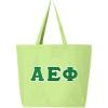Alpha Epsilon Phi Jumbo Canvas Tote
