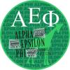 Alpha Epsilon Phi Mascot Round Decals