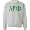 Alpha Epsilon Phi University Greek Crewneck(Light Grey)