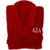 Alpha Sigma Alpha ASA Greek Letter Bathrobe
