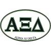 Alpha Xi Delta Euro Style Sticker