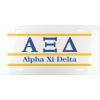 Alpha Xi Delta Lettered Lines License Covers