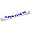 Alpha Xi Delta Long Window Sticker