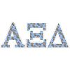 Alpha Xi Delta Mascot Greek Letter Sticker – 2.5″ Tall