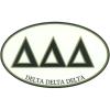 Delta Delta Delta Euro Style Sticker
