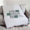 Greekgear Alpha Epsilon Phi Above All Else Afghan Blanket Throw