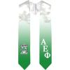Greekgear Alpha Epsilon Phi Extra Fancy Diagonal Greek Graduation Stole W Crest