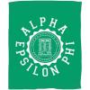Greekgear Alpha Epsilon Phi Seal Fleece Blanket