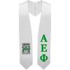 Greekgear Alpha Epsilon Phi Super Crest – Shield Graduation Stole