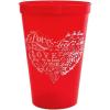 Greekgear Alpha Sigma Alpha Giant Plastic Cup