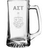 Greekgear Alpha Sigma Tau AST Glass Engraved Mug Transparent