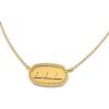 Greekgear Delta Delta Delta Athena Necklace(Gold Plated)