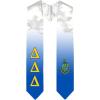 Greekgear Delta Delta Delta Extra Fancy Simple Greek Graduation Stole W Crest