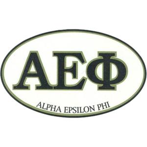 Alpha Epsilon Phi Euro Style Sticker