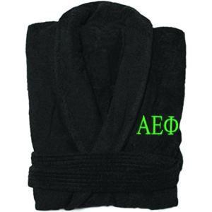 Alpha Epsilon Phi Greek Letter Bathrobe