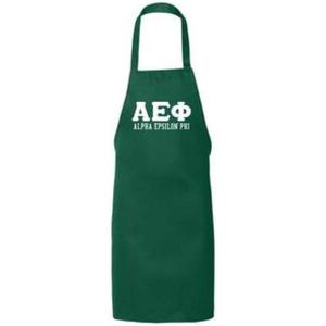 Alpha Epsilon Phi Large Apron Forest Green