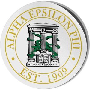 Greekgear Alpha Epsilon Phi Circle Crest – Shield Decal