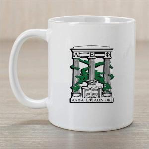 Greekgear Alpha Epsilon Phi Crest Coffee Mug