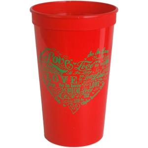 Greekgear Alpha Gamma Delta Giant Plastic Cup