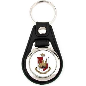 Greekgear Alpha Sigma Alpha Leatherette Teardrop Keychain