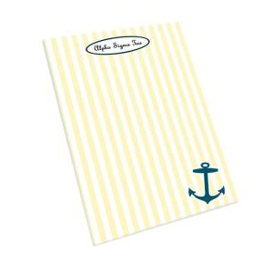 Greekgear Alpha Sigma Tau AST Mascot Notepad