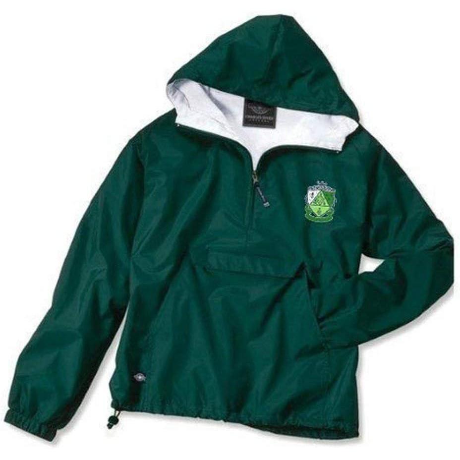 imageGreekgear Kappa Delta AnorakForest Green