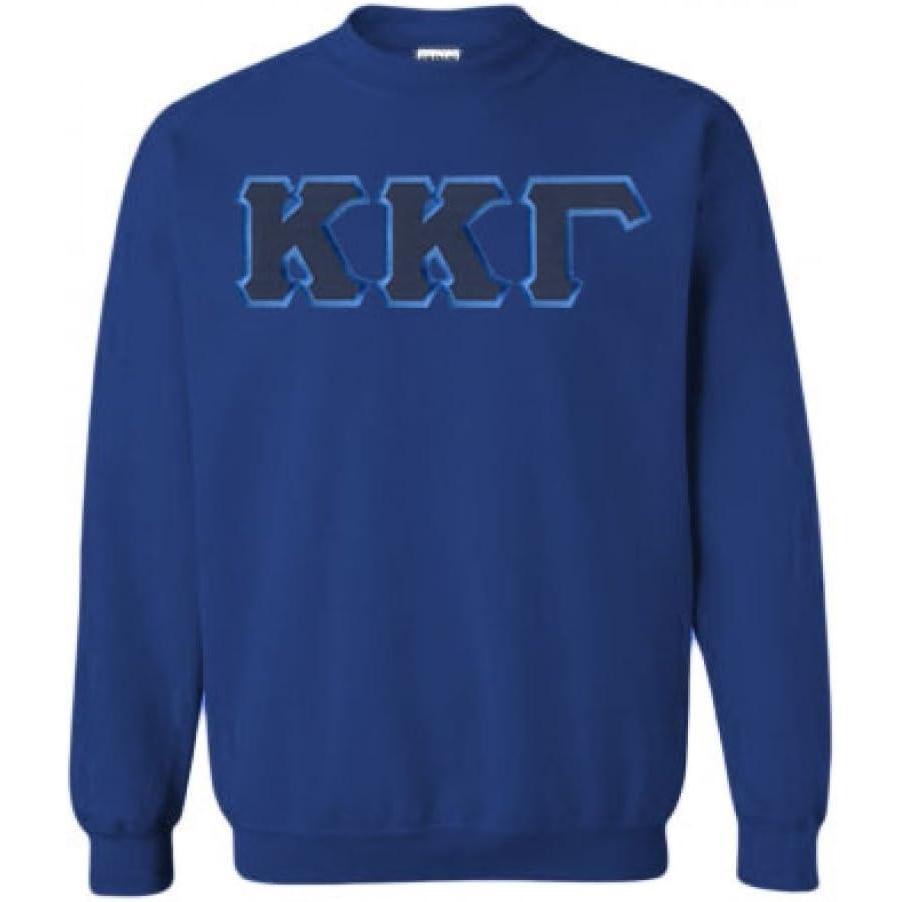 imageKappa Kappa Gamma Lettered CrewneckNavy Blue